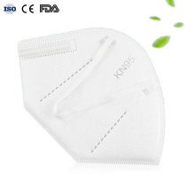 Disposable Nonwoven KN95 Folding Half 5ply Face Mask for Self Use